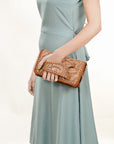 American Darling Clutch Hand Tooled Genuine Leather Women Bag Western Handbag Purse