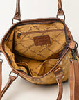 American Darling ADBG1230 Hair-On Genuine Leather Women Bag Western Handbag Purse