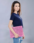 American Darling Hand Tooled Genuine Leather Women Bag Western Handbag Purse