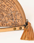 American Darling Clutch Hand Tooled Genuine Leather Women Bag Western Handbag Purse