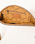 American Darling Clutch Hand Tooled Genuine Leather Women Bag Western Handbag Purse