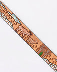 American Darling Beautifully Hand Tooled Genuine American Leather Belt Men and Women