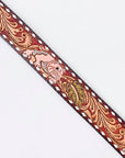 American Darling ADBLF169-L Beautifully Hand Tooled Genuine American Leather Belt Men and Women