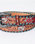 American Darling ADBLF170-M Beautifully Hand Tooled Genuine American Leather Belt Men and Women