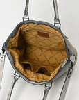 American Darling Hand Tooled Genuine Leather Women Bag Western Handbag Purse