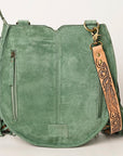 American Darling Hand Tooled Genuine Leather Women Bag Western Handbag Purse