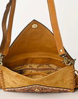ADBGA434 American Darling Hand Tooled Genuine Leather Women Bag Western Handbag Purse