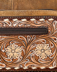 American Darling ADBGA435 Hand Tooled Genuine Leather Women Bag Western Handbag Purse