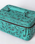 American Darling Jewelry Case Hand Tooled Genuine Leather Women Bag Western Handbag Purse