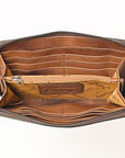 ADBG1271 American Darling Hand Tooled Genuine Leather Women Bag Western Handbag Purse