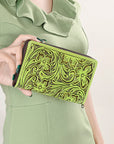 ADBG1271 American Darling Hand Tooled Genuine Leather Women Bag Western Handbag Purse