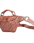 Never Mind Nmbgm148B Fanny Pack Vintage Handmade Genuine Cowhide Leather Women Bag Western Handbag Purse