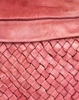 Never Mind Nmbgm148C Fanny Pack Vintage Handmade Genuine Cowhide Leather Women Bag Western Handbag Purse