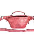 Never Mind Nmbgm148C Fanny Pack Vintage Handmade Genuine Cowhide Leather Women Bag Western Handbag Purse