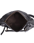 Never Mind Nmbgm148D Fanny Pack Vintage Handmade Genuine Cowhide Leather Women Bag Western Handbag Purse