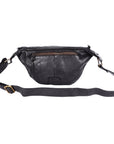 Never Mind Nmbgm150A Fanny Pack Vintage Handmade Genuine Cowhide Leather Women Bag Western Handbag Purse