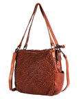 Never Mind Nmbgm151 Hobo Vintage Handmade Genuine Cowhide Leather Women Bag Western Handbag Purse