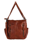 Never Mind Nmbgm151 Hobo Vintage Handmade Genuine Cowhide Leather Women Bag Western Handbag Purse