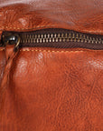Never Mind Nmbgm153 Fanny Pack Vintage Handmade Genuine Cowhide Leather Women Bag Western Handbag Purse