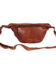 Never Mind Nmbgm153 Fanny Pack Vintage Handmade Genuine Cowhide Leather Women Bag Western Handbag Purse