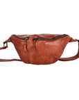 Never Mind Nmbgm153 Fanny Pack Vintage Handmade Genuine Cowhide Leather Women Bag Western Handbag Purse