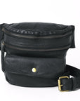 Vintage Genuine Full Grain Cowhide Leather Sling Bag For Women Handcrafted Everyday