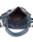 Never Mind Nmbgm156C Backpack Vintage Handmade Genuine Cowhide Leather Women Bag Western Handbag Purse