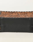 American Darling Hand Tooled Hair On Genuine Leather Women Bag Western Handbag Purse