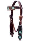 Comfytack Floral Horse Western Leather Breast Collar & Headstall