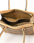 American Darling Hand Tooled Genuine Leather Women Bag Western Handbag Purse