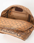 OHLAY OHG103C Backpack Hand Tooled Genuine Leather women bag western handbag purse