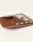 OHLAY SOHCCG102C Card-Holder Hand Tooled Genuine Leather women bag western handbag purse