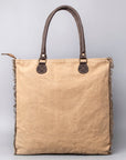 OHLAY OHV130 HOBO Upcycled Canvas Embossed Hair-on Genuine Leather women bag western handbag purse