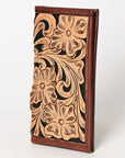 OHLAY WALLET Hand Tooled Genuine Leather women bag western handbag purse