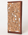 OHLAY WALLET Hand Tooled Genuine Leather women bag western handbag purse
