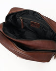 OHLAY TOILETRY Hand Tooled Genuine Leather women bag western handbag purse