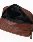 OHLAY TOILETRY Hand Tooled Genuine Leather women bag western handbag purse