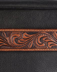 OHLAY TOILETRY Hand Tooled Genuine Leather women bag western handbag purse