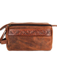 Ohlay Bags OHM111A Toiletry Hand Tooled Genuine Leather Women Bag Western Handbag Purse