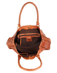 Never Mind Nmbgm125B Tote Vintage Handmade Genuine Cowhide Leather Women Bag Western Handbag Purse