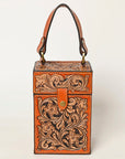 American Darling Hand Tooled Genuine Leather Evening bag
