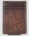 AMERICAN TANNER Genuine Leather Card Holder Wallet For Men & Women H4.1 X W3