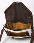 American Darling ADBGM345B Hair-On Genuine Leather Women Bag Western Handbag Purse