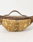 American Darling ADBG1302 Pouch Hair On Genuine Leather women bag western handbag purse