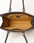 American Darling Saddle Blanket Genuine Leather Women Bag Western Handbag Purse
