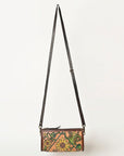 ADBGA469 American Darling Hand Tooled Genuine Leather Women Bag Western Handbag Purse