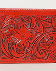 American Darling Wallet Hand Tooled Genuine Leather Women Bag Western Handbag Purse