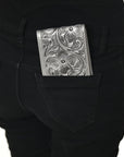 American Darling Wallet Hand Tooled Genuine Leather Women Bag Western Handbag Purse