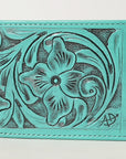 American Darling Wallet Hand Tooled Genuine Leather Women Bag Western Handbag Purse