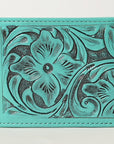 American Darling Wallet Hand Tooled Genuine Leather Women Bag Western Handbag Purse